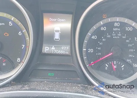 2016 Hyundai Santa Fe Se from USA, damaged, VIN KM8SM4HF1GU154292